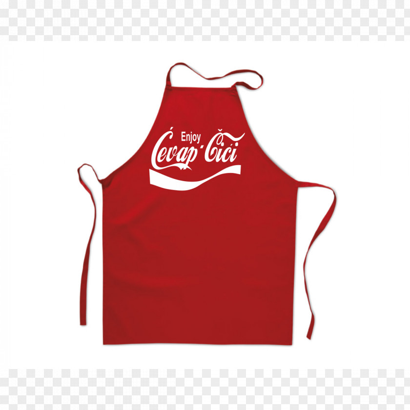 Kitchen Apron Chef Cotton Red PNG