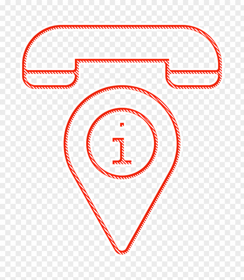 Line Art Sign Call Icon Direction Information PNG