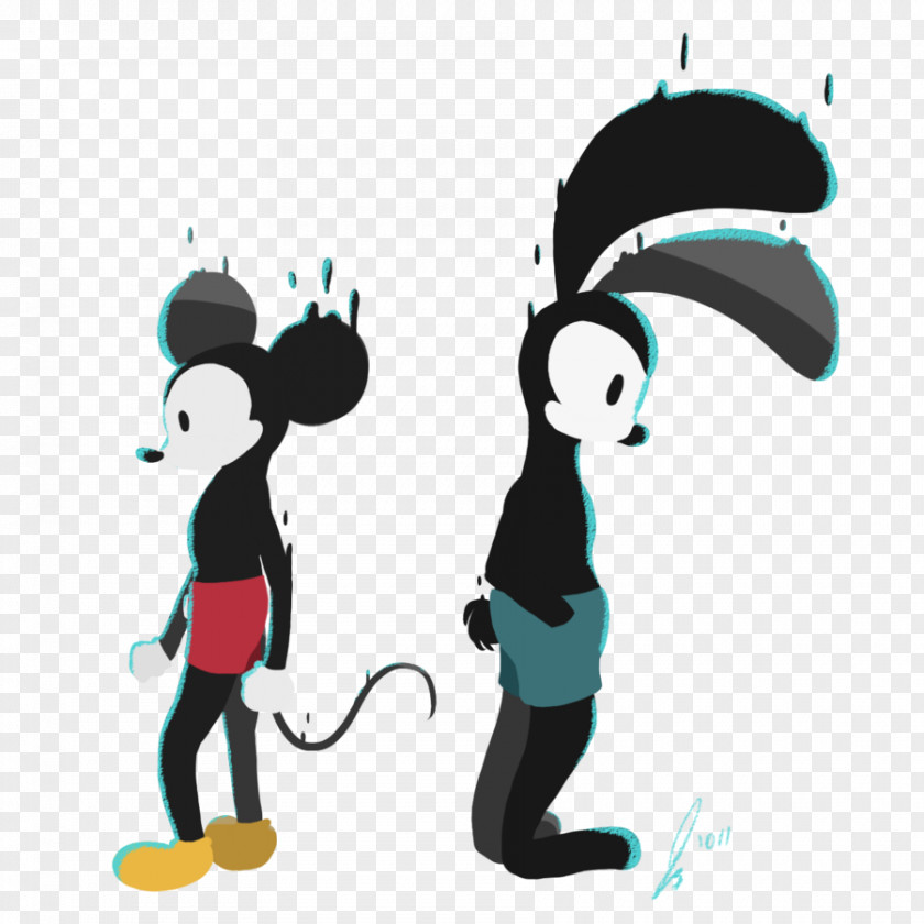 Oswald The Lucky Rabbit Cartoon Clip Art PNG