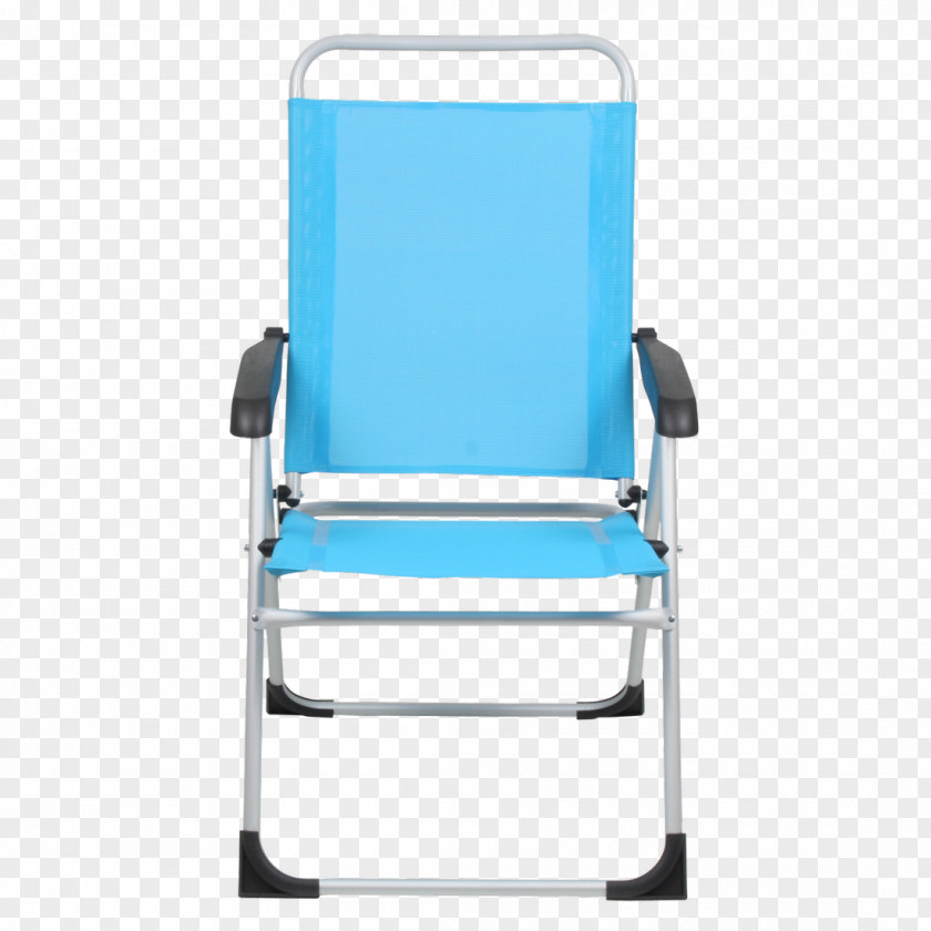 Outdoor Chair Folding Camping Blue Furniture PNG