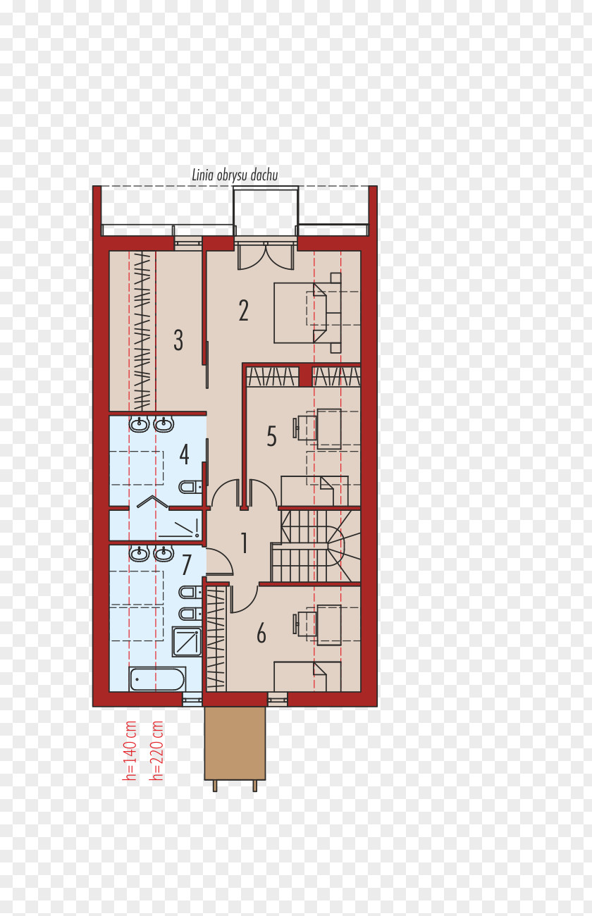 Plots Attic Floor Plan House Building Gable Roof PNG