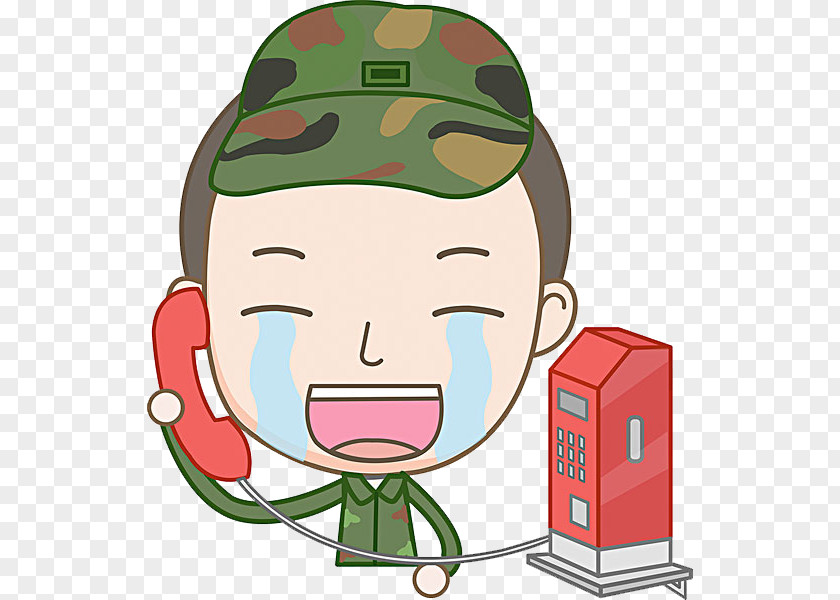 Soldiers On The Phone Soldier Military Uniform Angkatan Bersenjata PNG