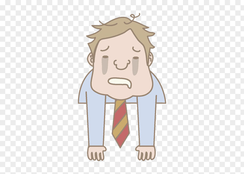 Tie Man Drawing Cartoon Clip Art PNG