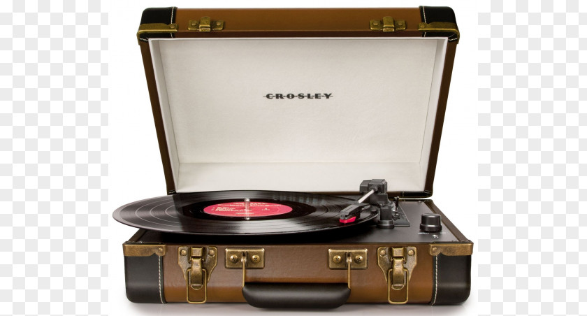 USB Phonograph Record Crosley Executive CR6019A Belt-drive Turntable PNG