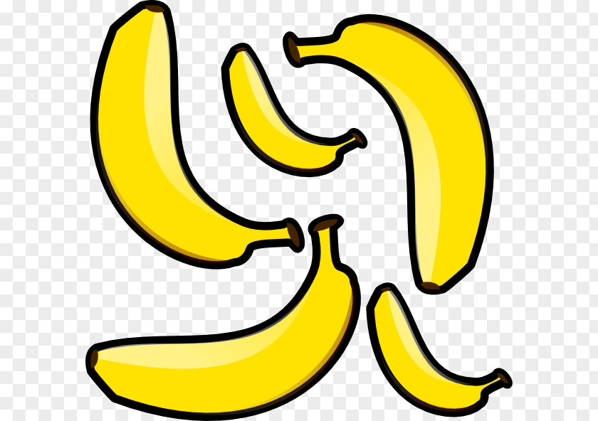 Cartoon Bananas Banana Bread Clip Art PNG