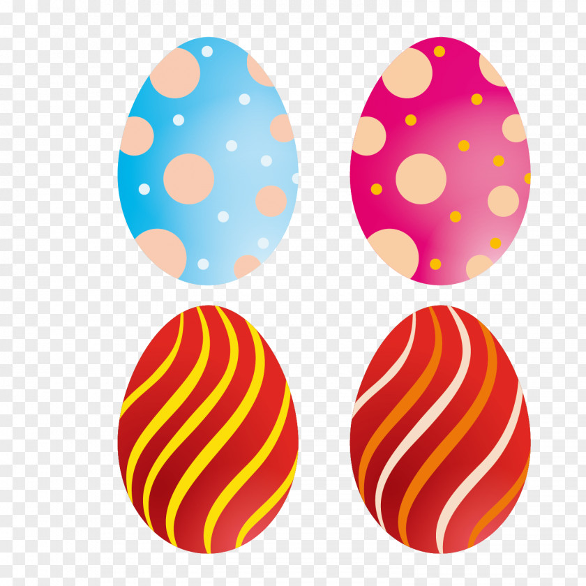 Color Easter Vector Egg PNG