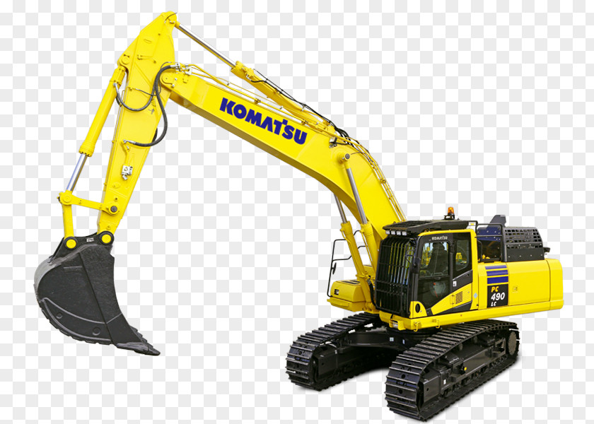 Excavator Komatsu Limited Architectural Engineering Heavy Machinery PNG