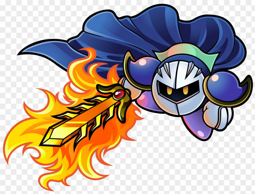 Kirby Super Star Ultra Smash Bros. For Nintendo 3DS And Wii U Meta Knight PNG