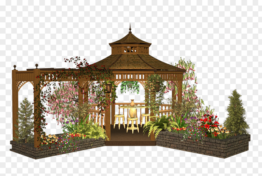 Landscaping Facade Building Background PNG