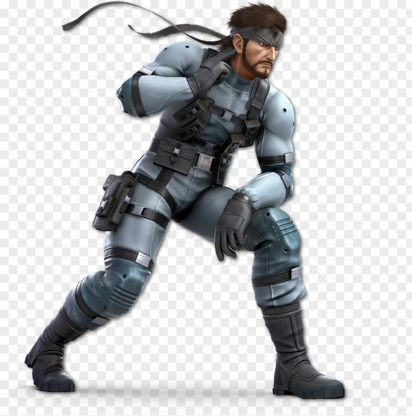 Metal Gear Solid 5 Super Smash Bros. Ultimate Brawl Snake For Nintendo 3DS And Wii U PNG