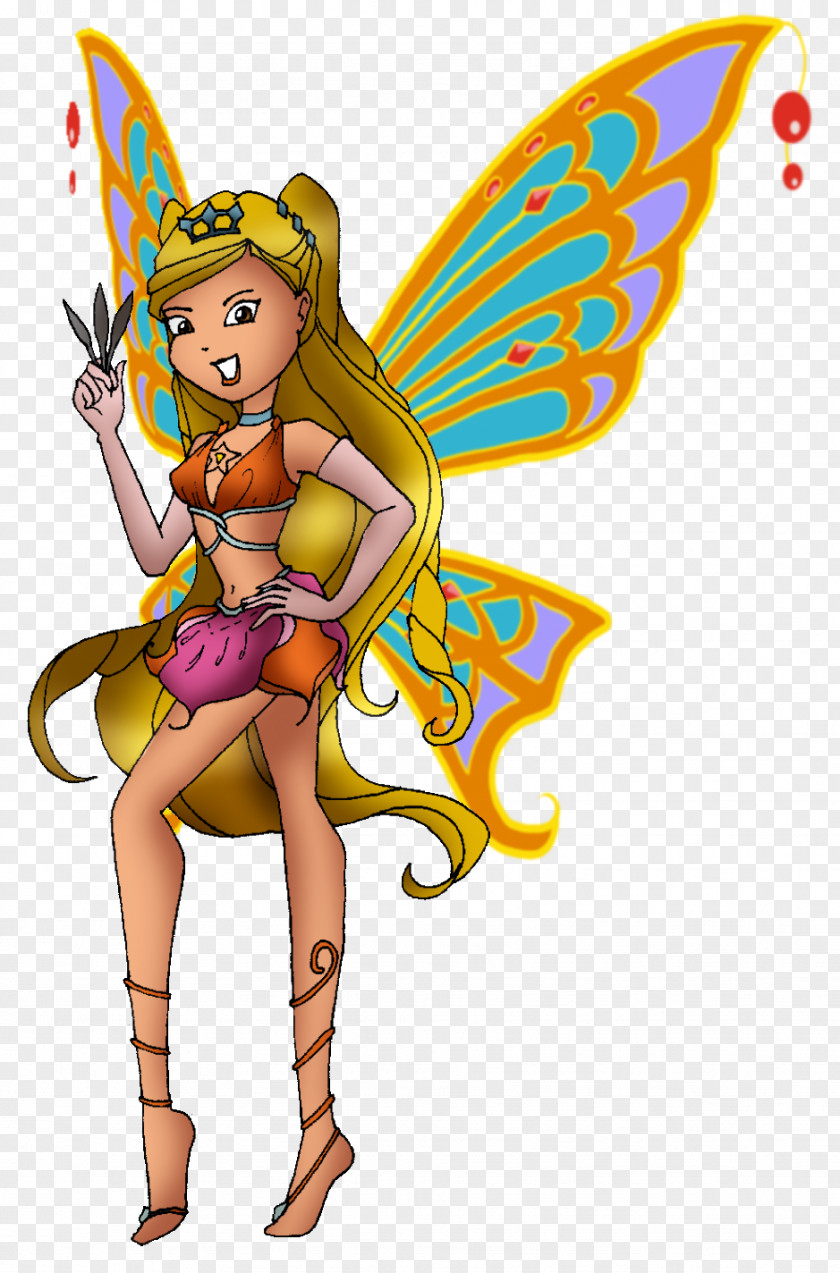 Stella Monarch Butterfly Fairy Drawing Illustration PNG