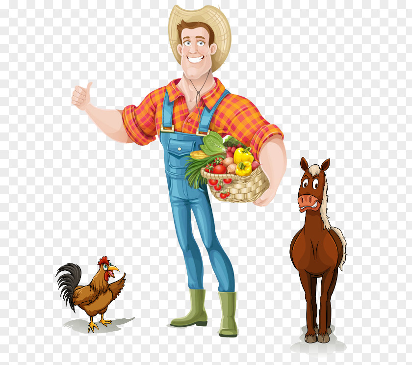 Tractor Agriculture Farmer PNG