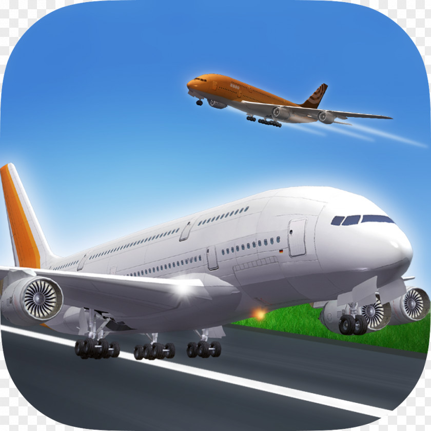 Airplane Airbus A380 Airport Boeing 767 Air Travel PNG