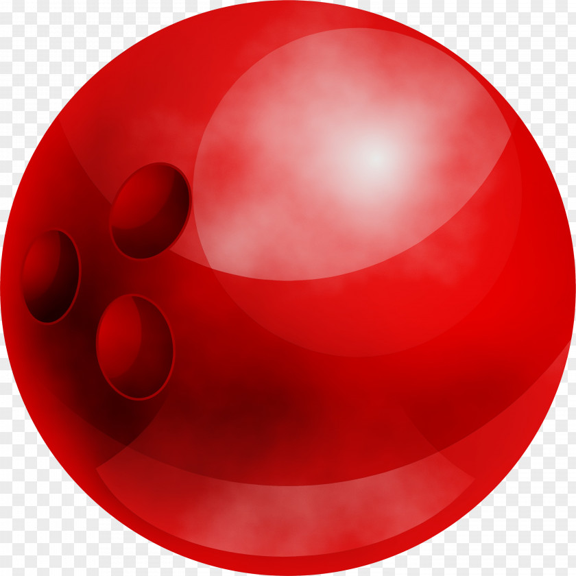 Bouncy Ball Sphere Red Circle PNG