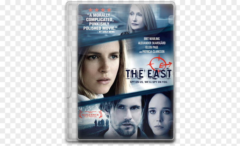 Movie Poster Zal Batmanglij Brit Marling Ellen Page The East Body Of Lies PNG