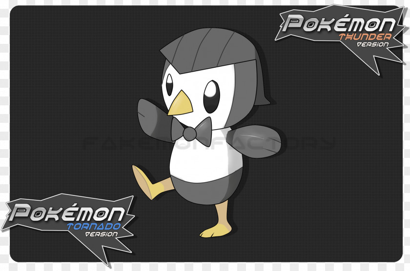 Penguin Logo Brand Font PNG