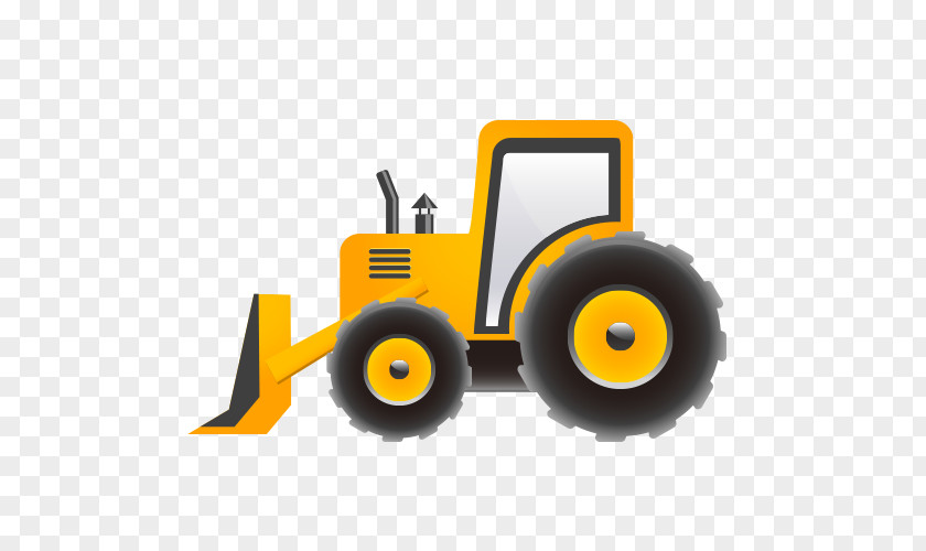 Small Shovel Cartoon Vector Vehicle Mahindra & Tractor Wall Decal Sticker PNG