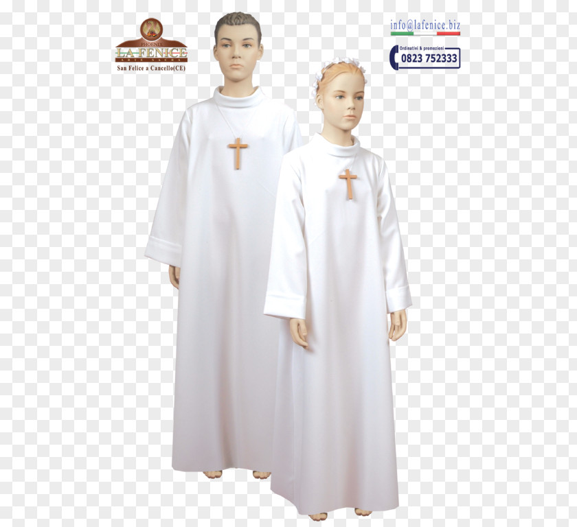 Dress First Communion Tunic Gown PNG