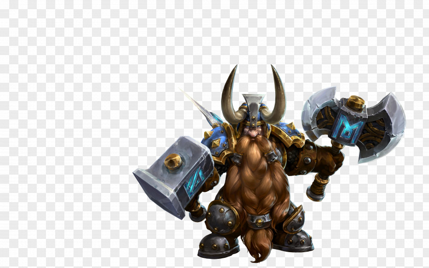 Heroes Of The Storm Muradin Bronzebeard World Warcraft Blizzard Entertainment Dwarf PNG