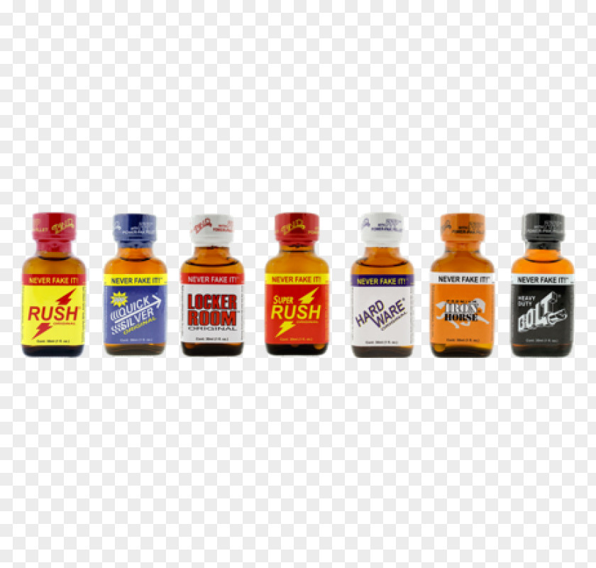 Poppers Isobutyl Nitrite Amyl Inhalant Nitrate PNG
