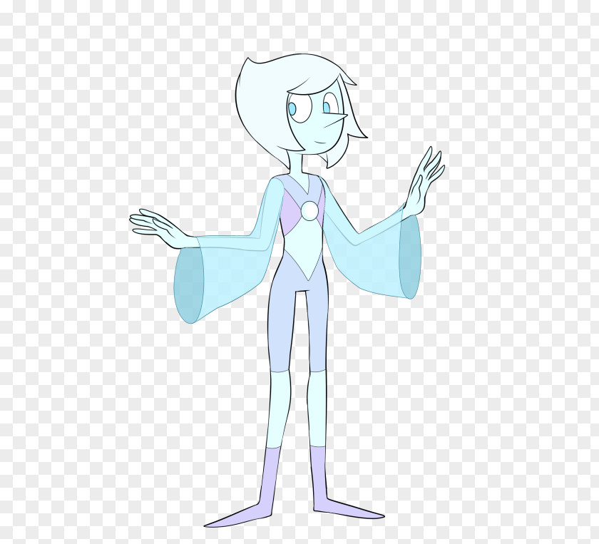 Rebecca Sugar Pearl Gemstone Thumb Peridot Pin PNG