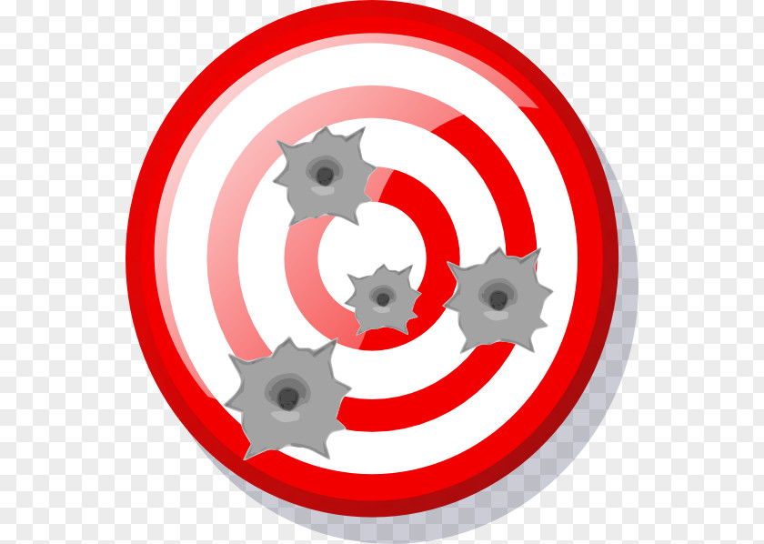 Shooting Target Bullseye Clip Art PNG