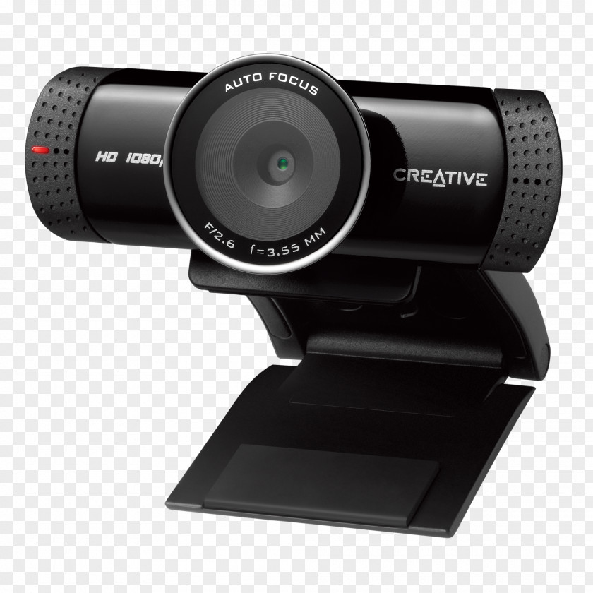 Webcam HD 1280 X 720 Pix Creative LIVE CAM SYNC 720P Stand Live! Cam Connect 1080 Web Camera PNG