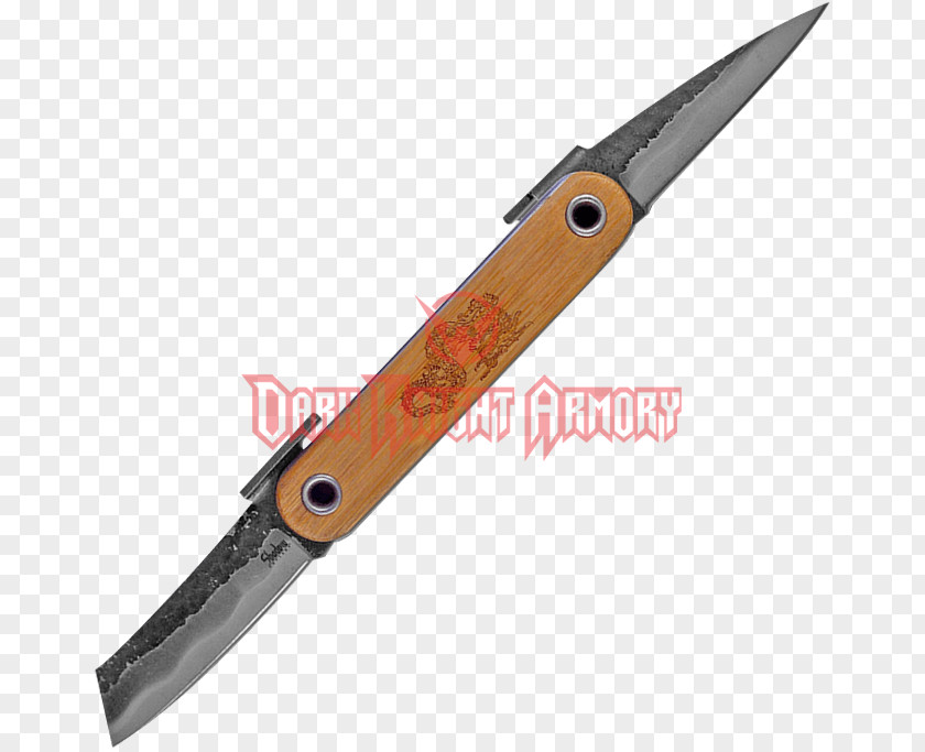 Bamboo Cutlery Knife Utility Knives Blade Katana Tantō PNG