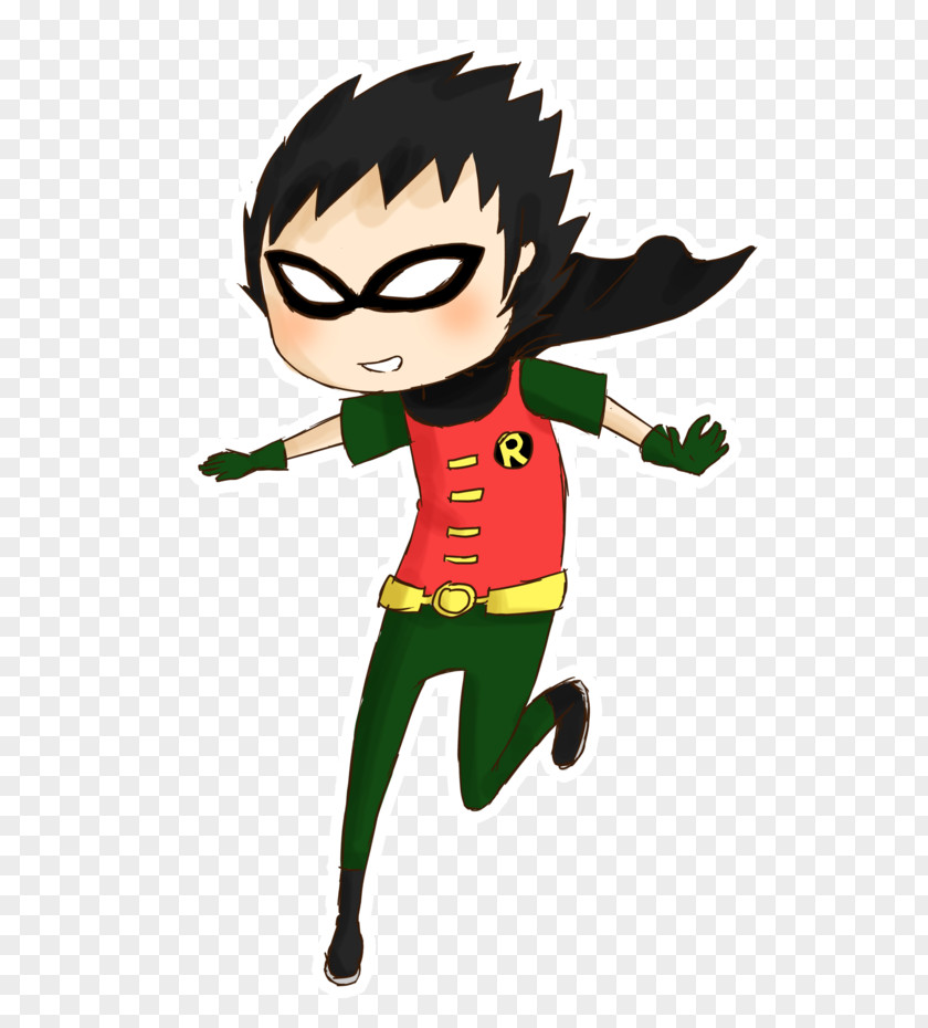 Boy Green Mascot Clip Art PNG
