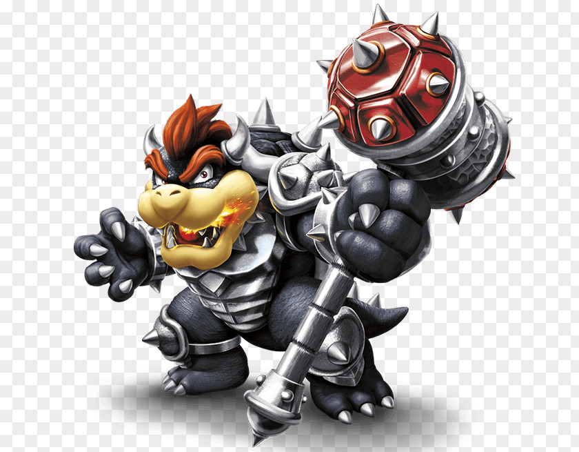 Dry Land Bowser Donkey Kong Skylanders: SuperChargers Wii Mario PNG