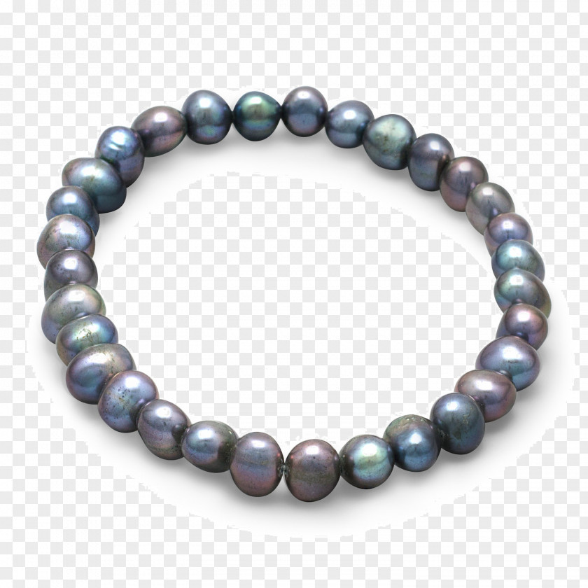 Jewellery Cultured Freshwater Pearls Charm Bracelet PNG