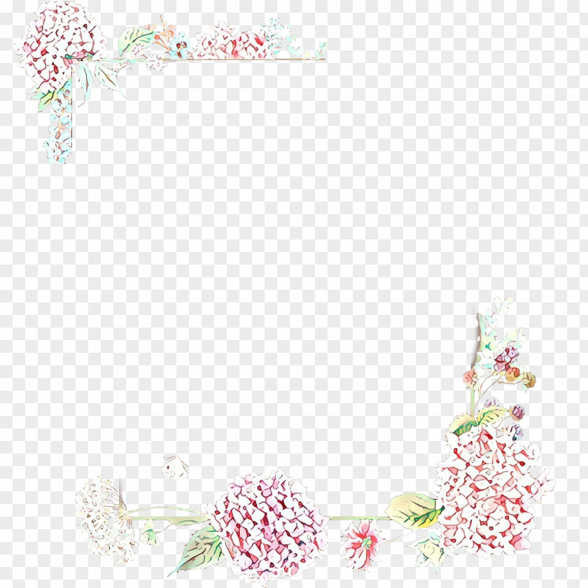 Picture Frame Pedicel Flower Background PNG