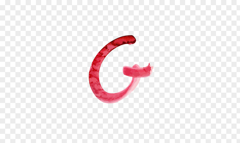 Pink Letters G Letter PNG