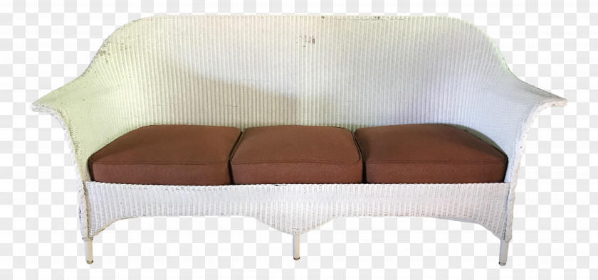 Chair Loveseat Couch Wicker PNG