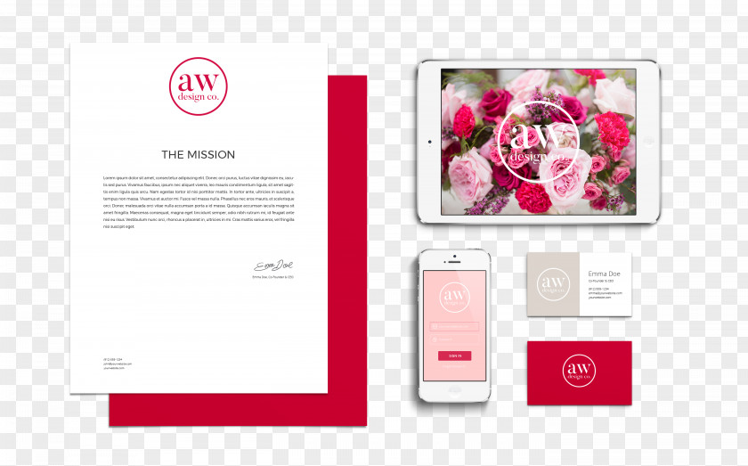 Flat Lay Graphic Design Brand Multimedia PNG