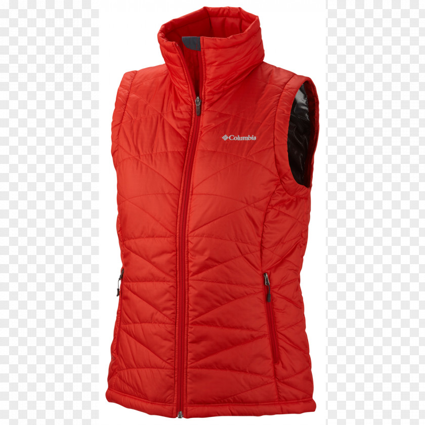Jacket Gilets Clothing Sweater Columbia Sportswear PNG