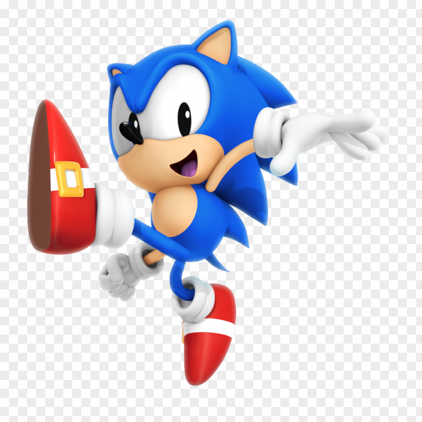 Sonic The Hedgehog Mania Jump Dash 3D PNG
