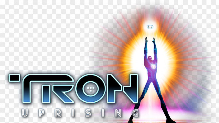 Tron Series Television Logo Fan Art Desktop Wallpaper PNG