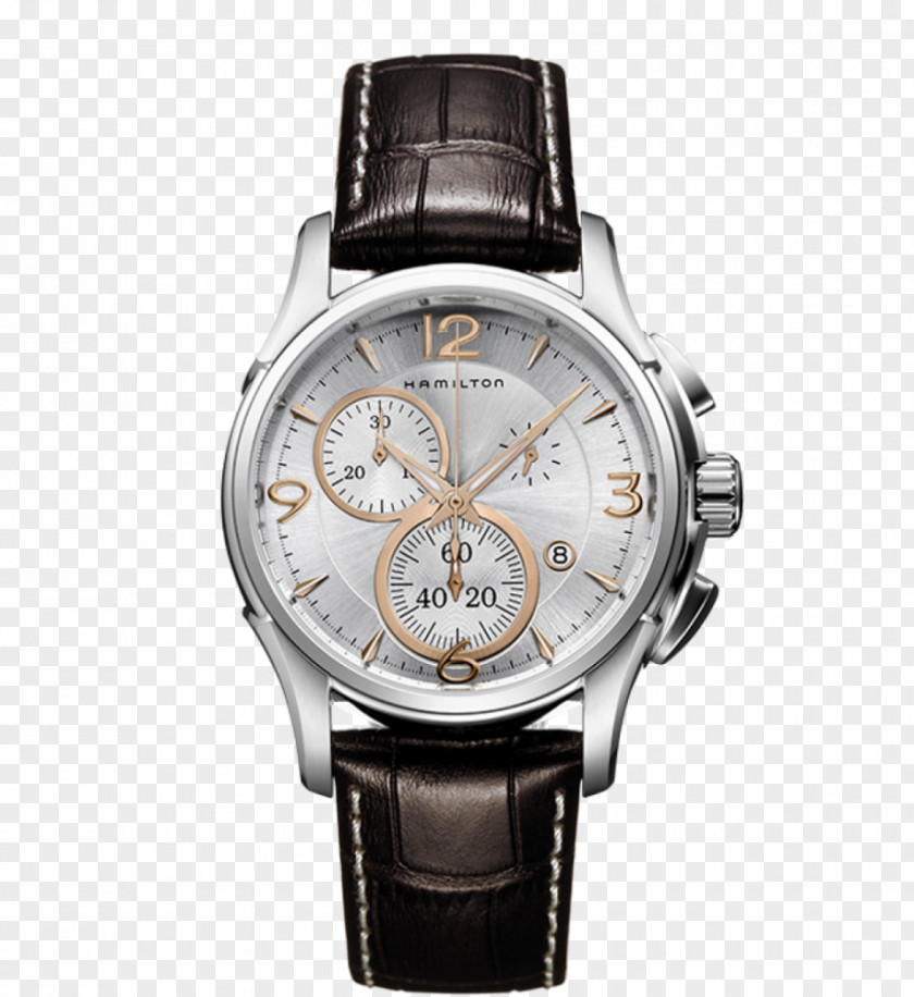 Watch Hamilton Company Omega Chrono-Quartz Chronograph Strap PNG