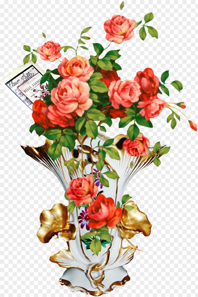 Watercolour Cut Flowers Floral Design Rose Clip Art PNG