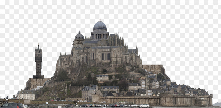 City Mont Saint Michel Abbey Saint-Malo Saint-Michel Bay Fantasy PNG