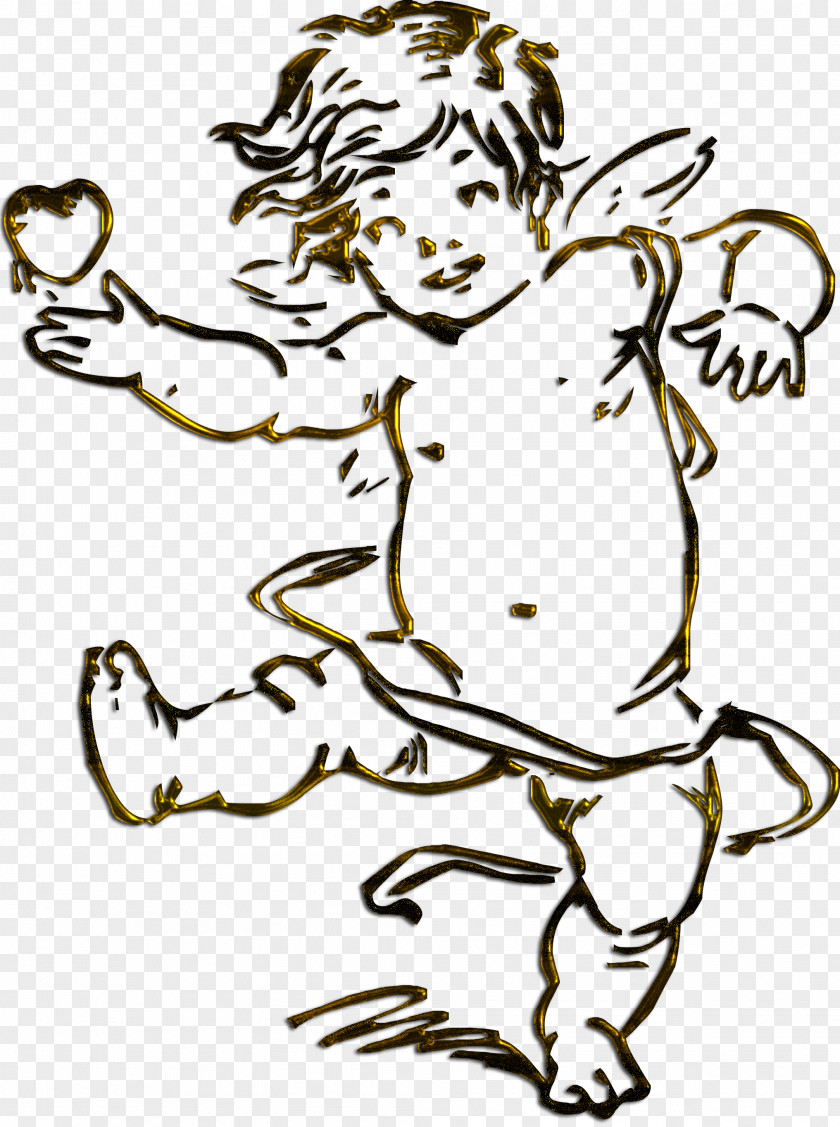 Cupid Arrow Clip Art Drawing Image Computer File Black And White PNG