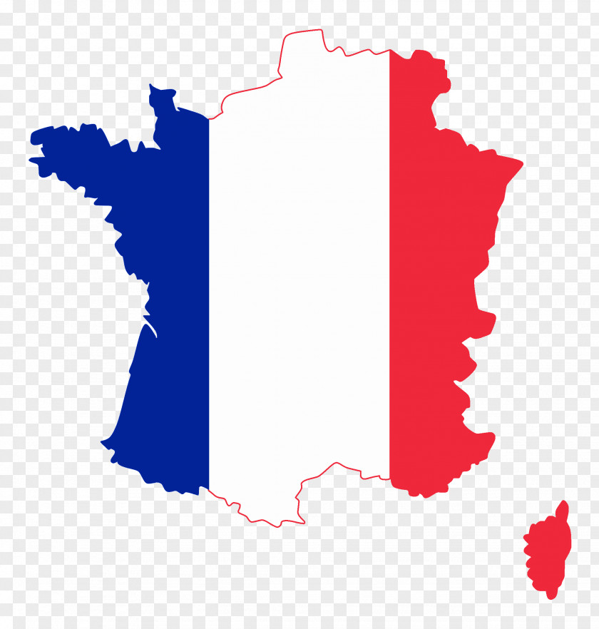 Download French Flag Clipart Of France Map PNG