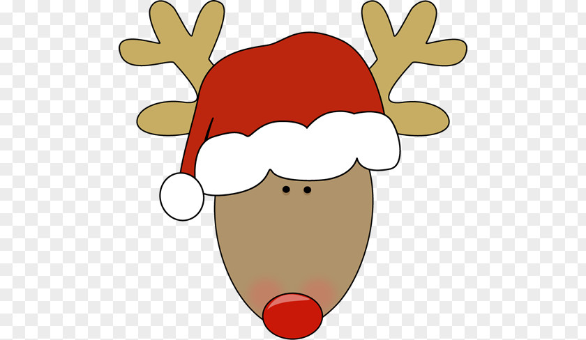 Image Reindeer Rudolph Santa Clauss Clip Art PNG