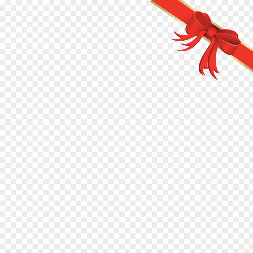 Red Ribbon Tag PNG