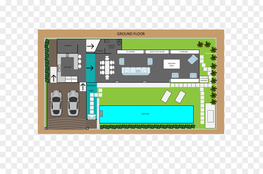 Safety Deposit Box Seminyak Villa Onyx Floor Plan Luxury Bali Villas PNG