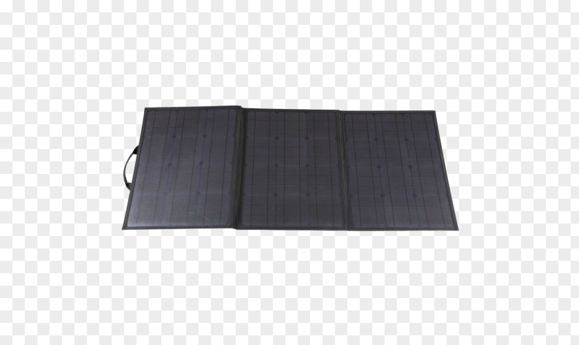 Solar Panel Flooring Rectangle Black M PNG