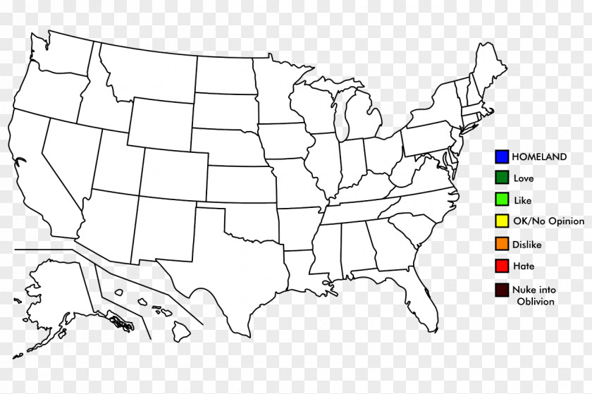 United States Blank Map U.S. State World PNG