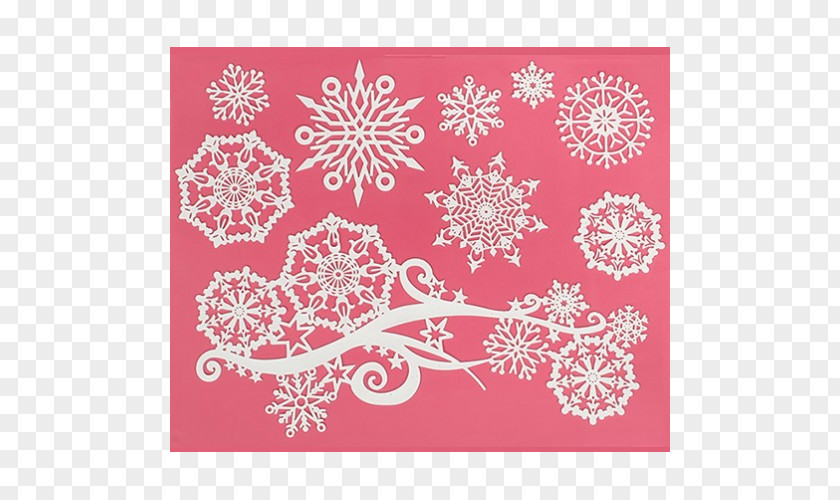 Wedding Cake Lace Snowflake Pattern PNG