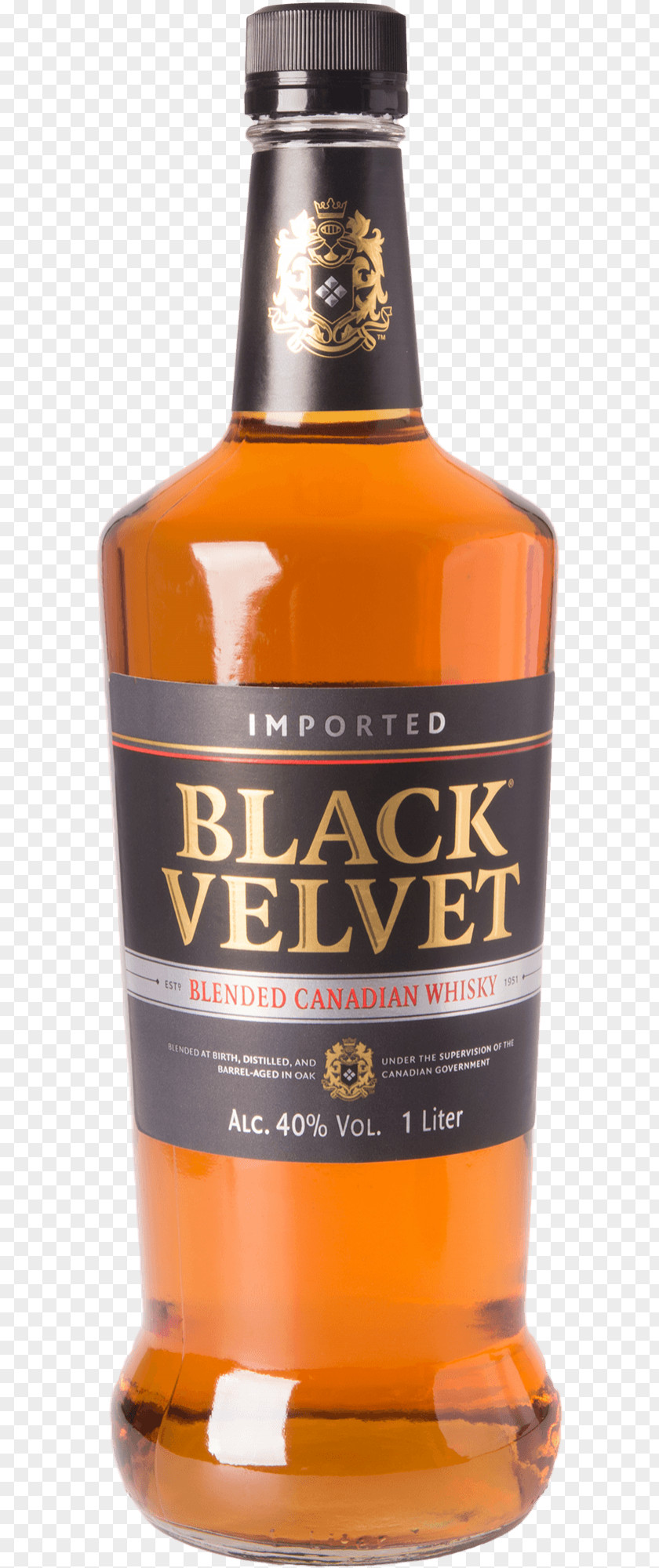 Black Velvet Liqueur Rye Whiskey Single Malt Whisky Blended PNG